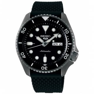 【SEIKO 精工】5 Sports 運動混搭潮流機械錶-黑/42.5mm(SRPD65K2/4R36-07G0K)