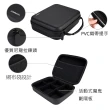 【Jokitech】軟硬殼手提收納盒 化妝品收納盒 線材收納包(買一送一 共2件)