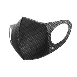 【Wear Lab 機能實驗室】全能口罩 黑色6入組 臺灣製造 銀離子抑菌透氣保濕(涼感口罩 透氣 保濕 防飛沫)