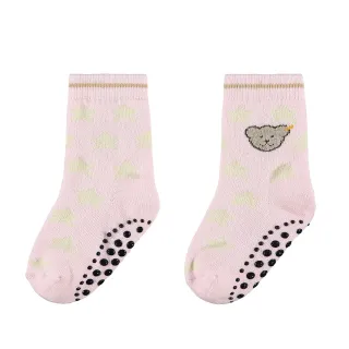 【STEIFF】熊頭童裝 熊頭星星防滑襪(配件)
