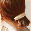 【Akiko Sakai】日本簡約拉絲金屬弧形髮夾