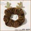【Akiko Sakai】耶誕限定可愛麋鹿造型絨布髮圈(生日 送禮 禮物)