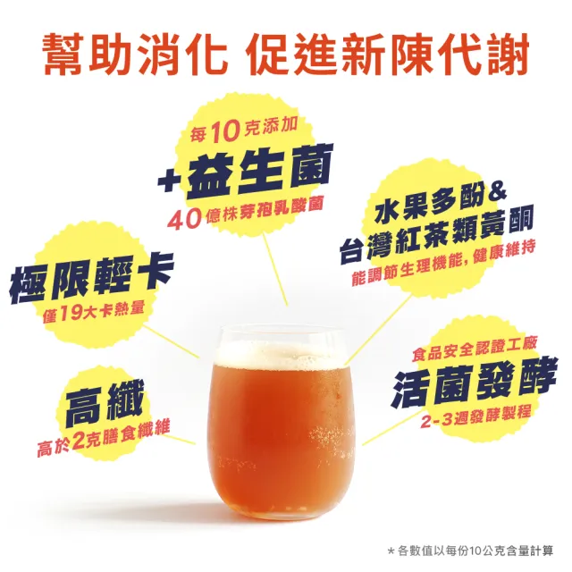 【食在加分】活菌發酵康普茶 140公克/袋-綜合兩袋組(100%天然發酵康普茶)