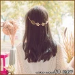 【Akiko Sakai】森林系後戴甜美金屬鑲鑽頭飾(生日 送禮 禮物)