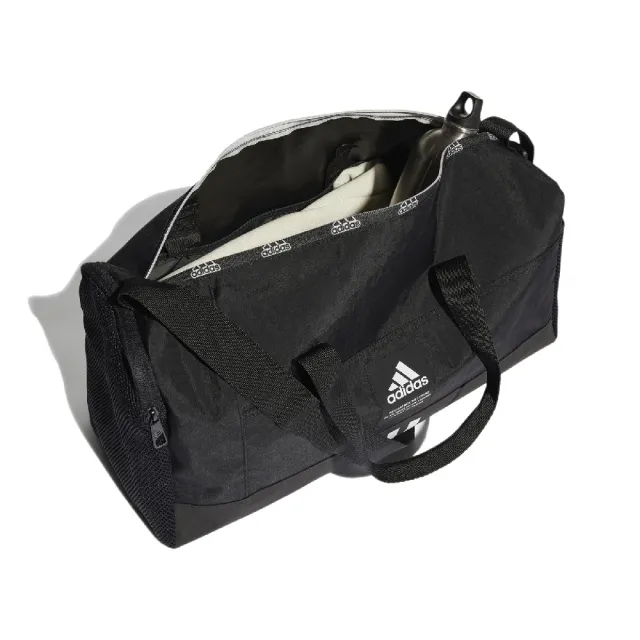 【adidas 愛迪達】手提包 Training Duffle Bag 黑 訓練 健身包 圓筒包 運動 側背 提袋 愛迪達(HC7268)