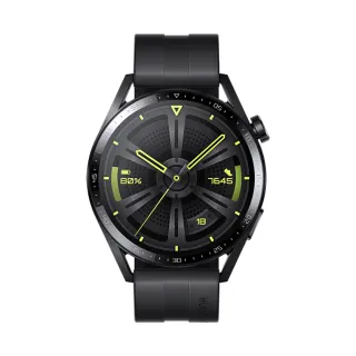 【HUAWEI 華為】WATCH GT3 GPS 46mm 健康運動智慧手錶(活力款-黑)