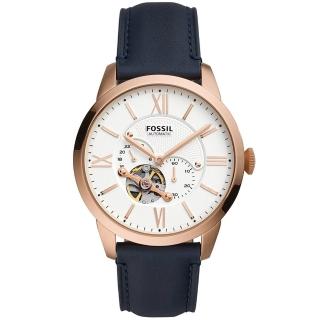 【FOSSIL】Townsman小鏤空機械錶44mm(ME3171)父親節 禮物 推薦