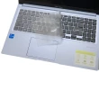 【Ezstick】ASUS VivoBook 15 X1502 X1502ZA 奈米銀抗菌TPU 鍵盤保護膜(鍵盤膜)