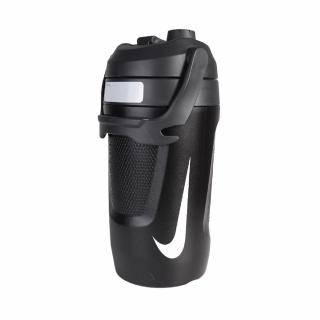 【NIKE 耐吉】水壺 Hyperfuel Insulated Chug 黑 水瓶 寬口 超大容量 霸水壺 旋蓋式(N100311105-864)
