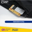 【Travel Blue 藍旅】RFID 屏蔽輕量級 超薄貼身腰包(防盜腰包 證件包 貼身包)