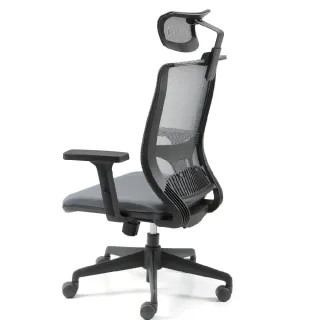 【4Health 舒樂活】i椅（黑框高背） — 居家辦公椅(電腦椅 辦公椅 腰靠 人體工學)