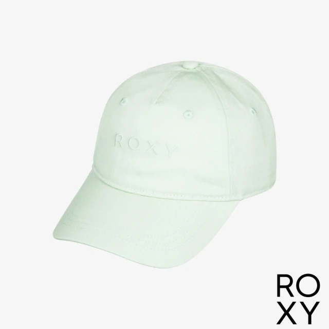 【ROXY】女款 配件 帽子 棒球帽 老帽 鴨舌帽 休閒帽 運動帽 DEAR BELIEVER LOGO COLOR(淺綠)