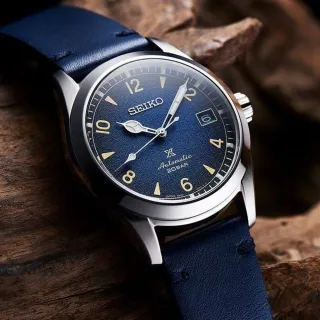 【SEIKO 精工】Prospex 戶外運動風格機械錶-藍/38mm 雙12限定(SPB157J1/6R35-01B0B)