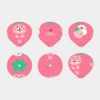 【Pintoo】48片立體造型吊飾拼圖 - 卡娜赫拉的小動物 - 水果禮盒 - 草莓與水蜜桃