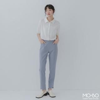 【MO-BO】MIT 涼感顯瘦彈力褲(褲子)