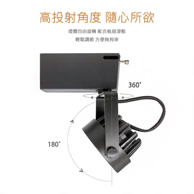 【聖諾照明】LED 一燈三色柔光霧面 AR70 12W 24燈 軌道燈 黑色外殼(柔光超廣角 120° CNS國家認證)