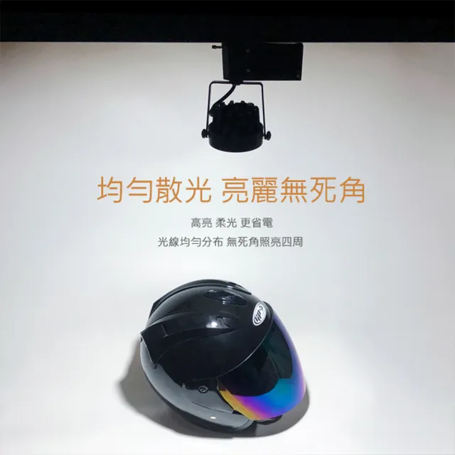 【聖諾照明】LED 一燈三色柔光霧面 AR70 12W 24燈 軌道燈 黑色外殼(柔光超廣角 120° CNS國家認證)