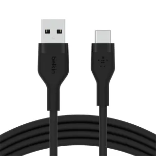 【BELKIN】BOOST↑CHARGE Flex USB-A to USB-C 傳輸線 1M(4色)