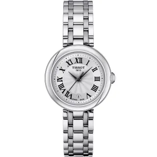 【TISSOT 天梭】官方授權 BELLISSIMA 羅馬石英女錶-26mm 開學(T1260101101300)