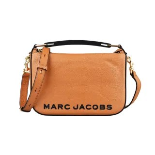 【MARC BY MARC JACOBS】THE SOFT BOX 23經典黑LOGO手提斜背兩用包(牛奶糖)