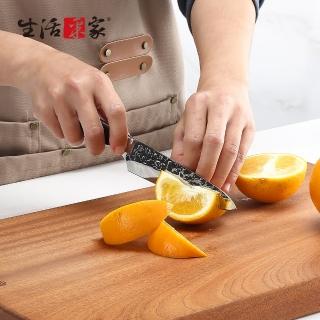 【生活採家】德國鋼錘紋鍛造5吋水果刀(#65001)