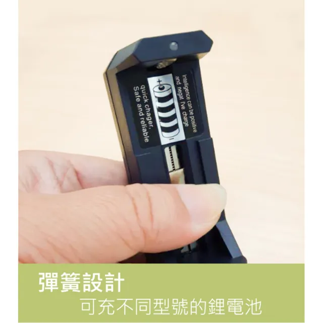 【KINYO】鋰電池充電器(CQ-4305)