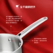 【Lagostina 樂鍋史蒂娜】ICONA系列18CM不鏽鋼單柄湯鍋