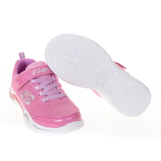 【SKECHERS】女童鞋系列 燈鞋 POWER PETALS(996472LPKMT)