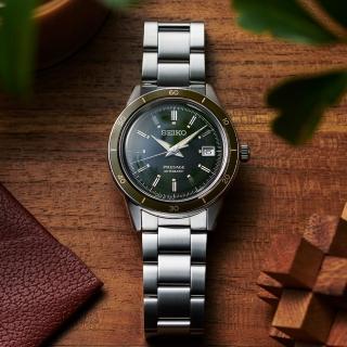 【SEIKO 精工】Presage 60年代復刻機械錶-黑x銀/40.8mm 雙12限定(SRPG07J1/4R35-05A0G)