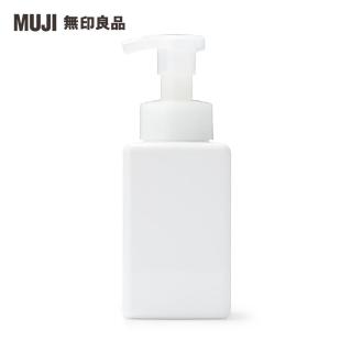 【MUJI 無印良品】PET慕斯瓶/白.400ml