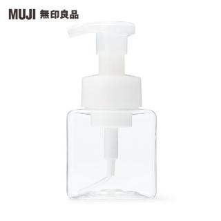 【MUJI 無印良品】PET慕斯瓶/透明.250ml