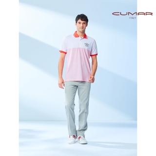 【CUMAR】男裝短袖立領吸濕排汗POLO衫/188216(吸濕排汗)
