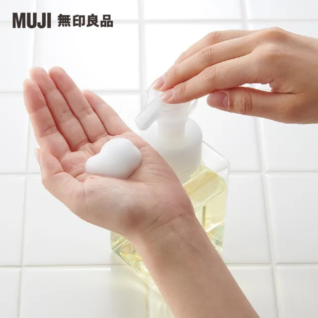 【MUJI 無印良品】PET慕斯瓶/透明.400ml