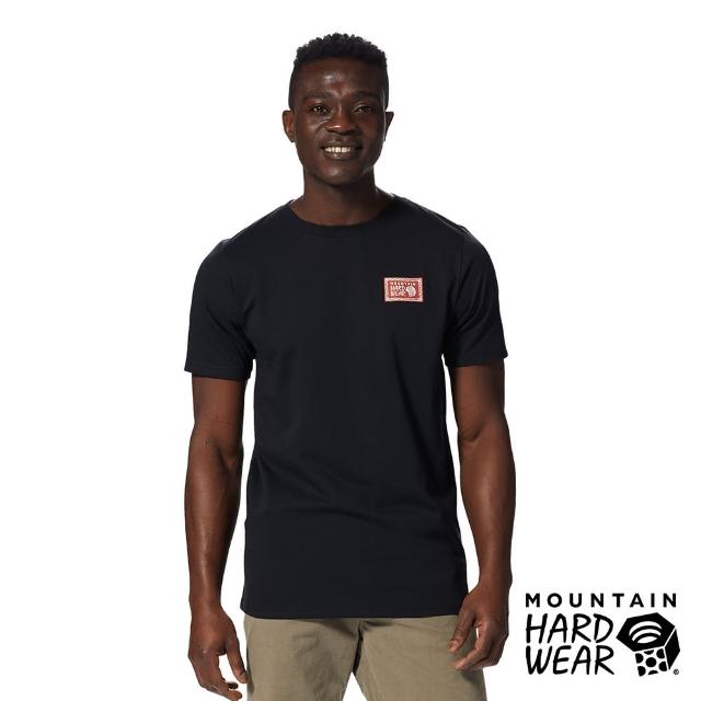 【Mountain Hardwear】Pack Yak Short Sleeve 印花短袖棉質上衣 男款 黑色 #2001881