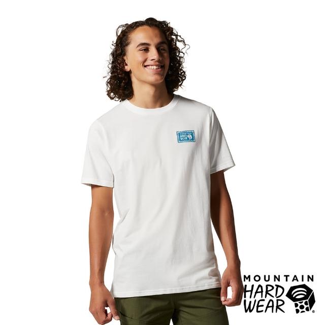 【Mountain Hardwear】Pack Yak Short Sleeve 印花短袖棉質上衣 男款 霧堤白 #2001881