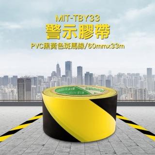 【錫特工業】2入警示膠帶 黃黑警示膠帶 斜紋斑馬 警戒膠帶 地板膠帶 施工標線膠帶(TBY33 儀表量具)