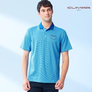 【CUMAR】男裝短袖吸濕排汗POLO衫/188224(多色任選)