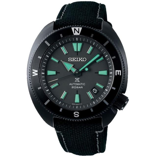 【SEIKO 精工】限量PROSPEX 黑潮 夜視鏡綠 潛水機械腕錶 錶 手錶 送禮 (SRPH99K1/4R35-05H0C)