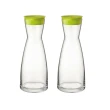 【Bormioli Rocco】義大利製無鉛水晶玻璃瓶 1080ml 2款任選2入組(玻璃瓶 水瓶 玻璃壺)