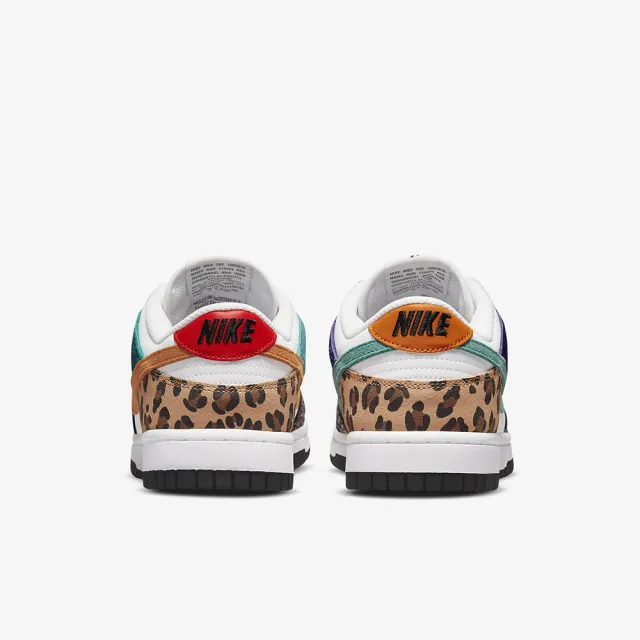 【NIKE 耐吉】W DUNK LOW 鴛鴦 獸紋 拼接 女鞋(DN3866-100)