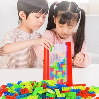 【指選好物】3D俄羅斯方塊(俄羅斯方塊 積木方塊 益智玩具 益智疊疊樂 邏輯思考 親子遊戲)
