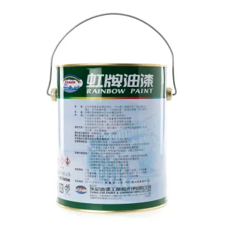 【虹牌】彩虹屋調合漆有光 黑色 1G