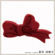 【Akiko Sakai】大號蝴蝶結手工描線髮夾(可愛有趣 送禮 禮物)