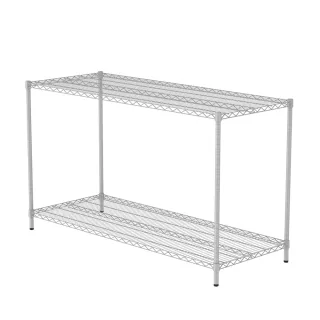 【特力屋】 烤漆二層架寬152*深60*高90公分白