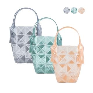 【ISSEY MIYAKE 三宅一生】BAOBAO DAZZLE 4x4透明手提袋(任選)