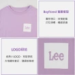 【Lee 官方旗艦】女裝 短袖T恤 / 胸前方框 小LOGO 共2色 Boyfriend版型(LL220236427 / LL220236K14)