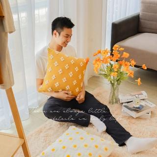 【指選好物】刺繡花朵抱枕(刺繡花朵抱枕 刺繡抱枕 圖案抱枕 刺繡圖案抱枕 花圖案抱枕)