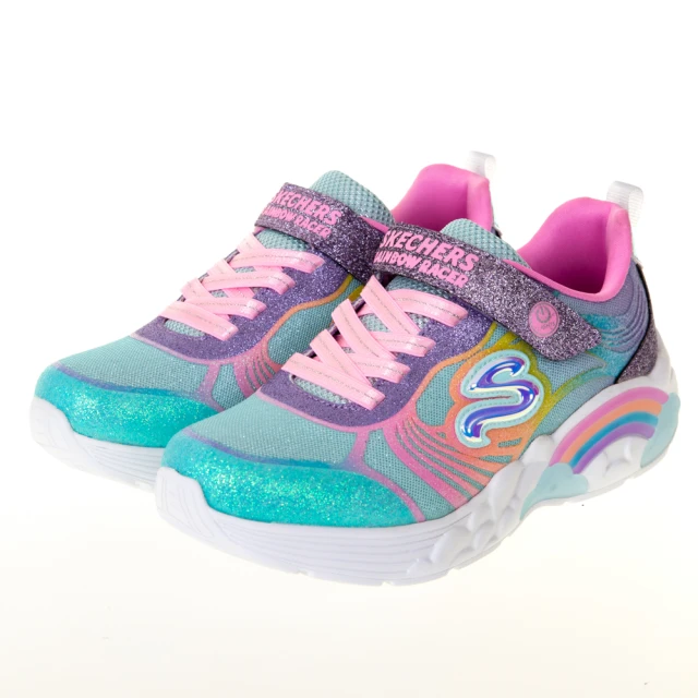 【SKECHERS】女童鞋系列 燈鞋 RAINBOW RACER(302309LMLT)