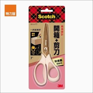 【3M】3M Scotch 開箱剪刀 鈦金屬 超耐用 7吋