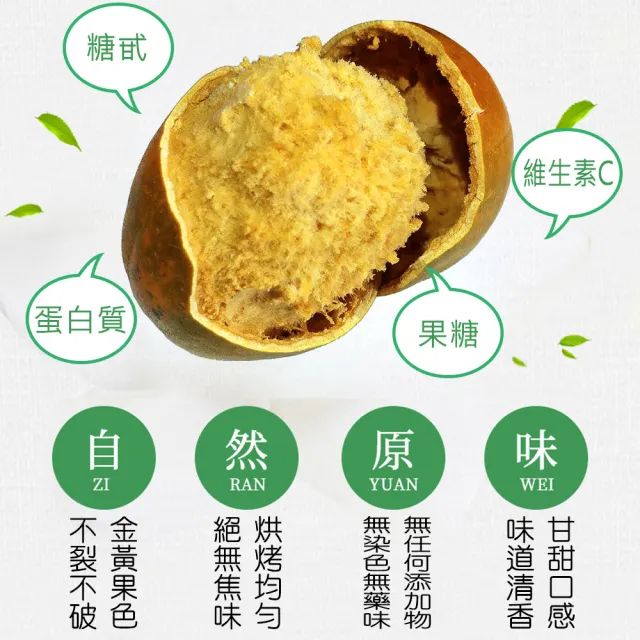 【蔘大王】黃金羅漢果 （10顆/組X6）(喉順神果/吶喊歡唱必備/單顆包裝/攜帶方便)